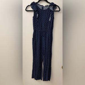 Girls Jupsuit Navy Blue